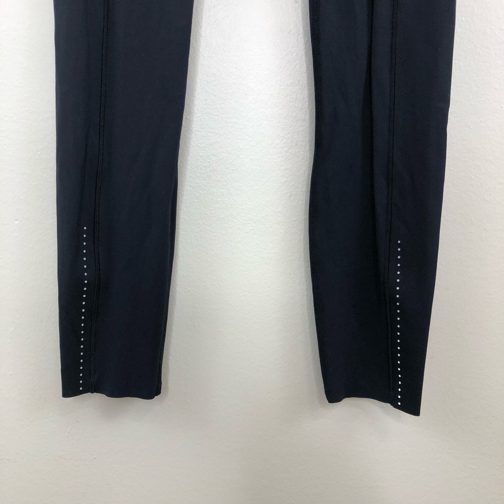 Lululemon Fast & Free 7/8 Tight II *Nulux 25" Black size 6 - Picture 3 of 15